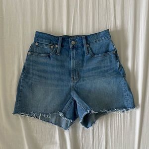 Madewell The Curvy Perfect Jean Short